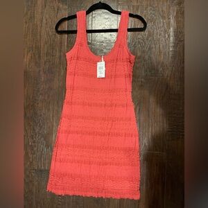 Red knit dress from a boutique. Brand is Willow and Clay size M NWT